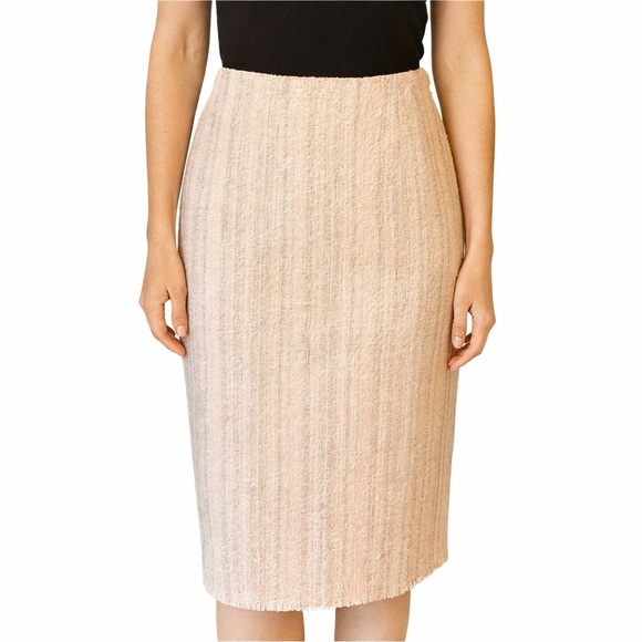 Renato Nucci Dresses & Skirts - Renato Nucci Pink Tweed Pencil Skirt